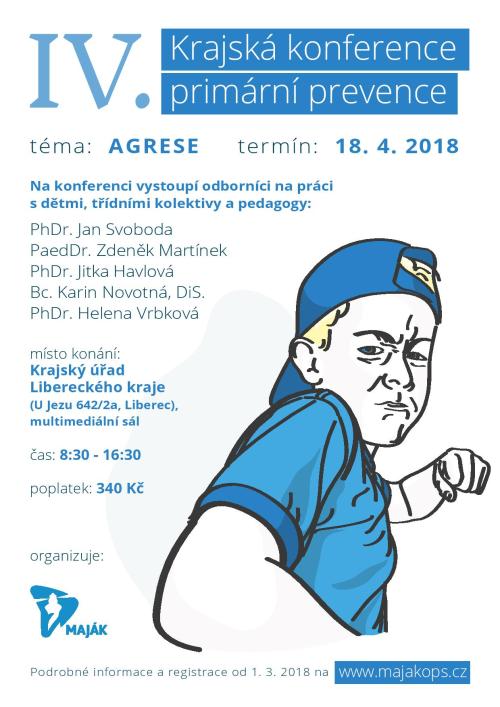 Pozvánka - Krajská konference primární prevence